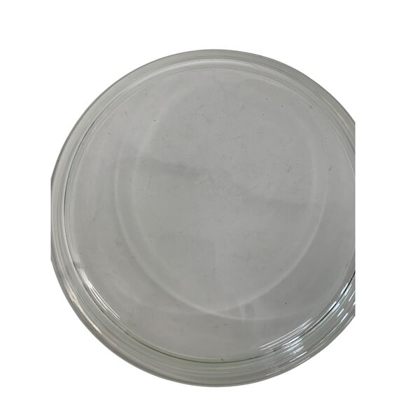 Pyrex 9 Inch Clear Glass Pie Plate #209 Ovenware USA Durable GUC 8790 oven safe - Picture 4 of 4